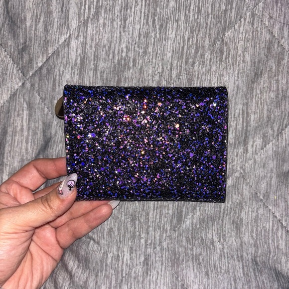 Aldo Glitter Snap Wallet - Picture 3 of 4